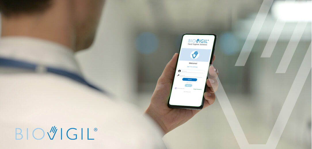  BioVigil mobile app lets healthcare workers track their individual hand hygiene compliance, enables self-monitoring and better awareness